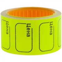 Ценник "Цена" 30х20мм  deVente 2061511 МС-600, Mazari 1150 220шт ролл 5шт