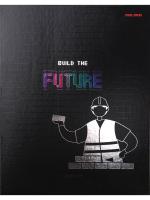 Тетрадь на кольцах 120л Проф 1567 фольга "надпись на черном