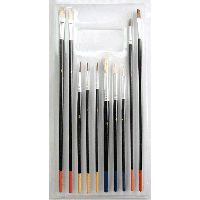 Набор кистей 10шт deVente Art 8072133
