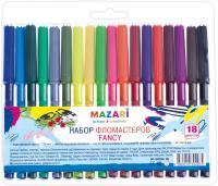 Фломастеры 12цв Mazari 5092-12 блистер вентил. уценка срок