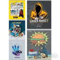 Тетрадь 48л Проф пластик обл Микс 8754 1/80