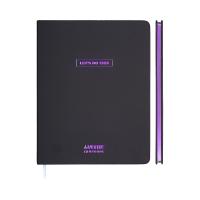 Дневник кожзам Devente 2020656 Black Metalic