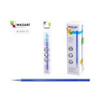 Стержень гелевый стираемые чернила синий 128мм Mazari 5525, deVente 5053101 индив.уп 1/20 