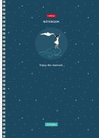 Тетрадь А4 80л гребень Хатбер выбор. лак "Навстречу мечтам 1/28