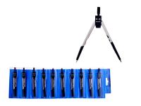 Циркуль Mazari 4516 в ПВХ футляре 1/10