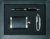 Подарочный набор Silwerhof ручка нож фляга 901039, 901041