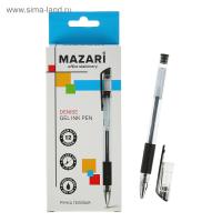 Гелевая ручка Mazari Denise 5523 черная 1/12