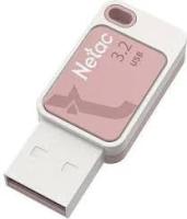 Флэш диск USB Netac 64gb UA31 розовый