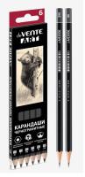 Набор ч/г карандашей 6шт deVente Art 2Т-2М 5030202 1/24