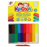 Пластилин 20цв Луч "Кроха" мягкий 31с2063 1/10