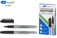 Маркер перман. MC-9500 тонкий 1/2мм черный 1/12