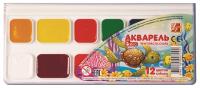 Краски аквар. 12цв Луч "ZOO" пластик 19с1249 1/48