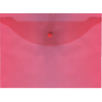 Папка конверт А4 150мк с кнопкой красная Attomex 3071050, Space 220896 