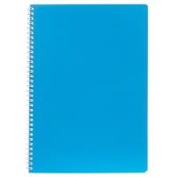 Тетрадь А4 96л гребень Хатбер Soft toch "лазурь" 1/24