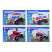 Конструктор Игроленд Пожарная помощь 5 диз. 858-034