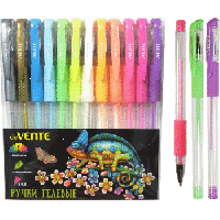 Набор гелевых ручек 12цв deVente 5051009 пастель, с эффектом highlighter
