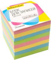Блок для записей 90х90х90мм цветной непрокл Silwerhof 701028, Attache 371081 
