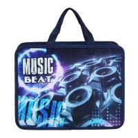 Папка для тетрадей А4 с ручками дно 8см Clip Studio 236-075 Music (мальч)