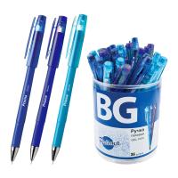 Гелевая ручка BG Prisma 3912 игольчатая голубая 1/36/144