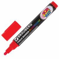 Маркер меловой Brauberg 3,5мм красный 1/12