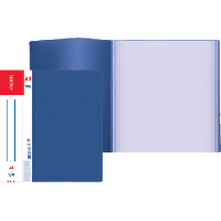 Папка-100 файлов deVente 3107402/4, DB100 синяя, черная зеленая 1/48