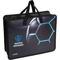 Папка с ручками школьная А4 расширение 10см Devente Super Division 8057510