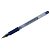 Гелевая ручка CROWN HJR-500RNB игол.стерж с резин., 0,7мм, синяя 12