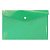 Папка конверт С6 112х220 кнопка Expert travel 21113 зеленый, серый черный 1/12