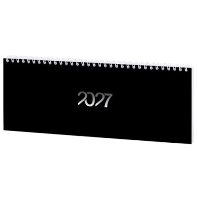Планинг 2027г Staff картон обл. 64л. на гребне 112х285мм Black Style 117854