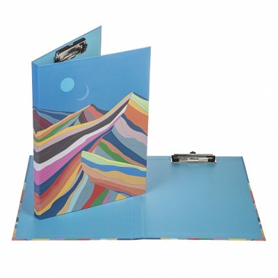 Папка планшет А4 ламинир. Hatber Россия 88874, Color Hills 075741, офис 21098