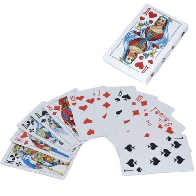 Карты игральные атласные 54л  ИН-4837