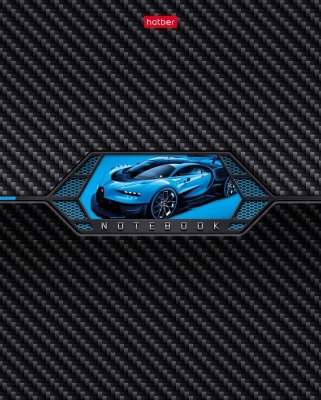Тетрадь 48л Хатбер выбор. лак "AutoCarbon" 1/100