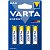Батарейка мизин. LR03 VARTA Energy alkaline ААА блистер 1\4/200
