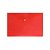 Папка конверт А4 180мк с кнопкой красная Стамм 31033, Proff 1/12