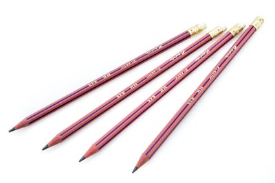 Карандаш ч\г Pierre Cardin 070505, 070503 с ласт. пластик. крас. полос. 1/12