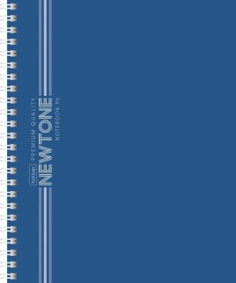 Тетрадь 96л гребень Хатбер Soft touch 80г NewTone Pastel чернильное небо 05061