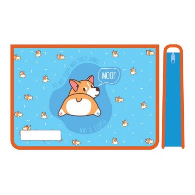 Папка для труда А4 ПТР-22  "милые корги" 1/40