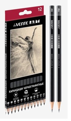 Набор ч/г карандашей 12шт deVente Art 2Т- 8М 5030203 1/12