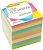 Блок для записей 90х90х90мм цветной непрокл Silwerhof 701028, Attache 371081 
